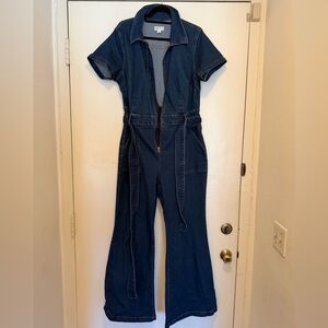 Ava & Viv denim jumpsuit size 17 like new
